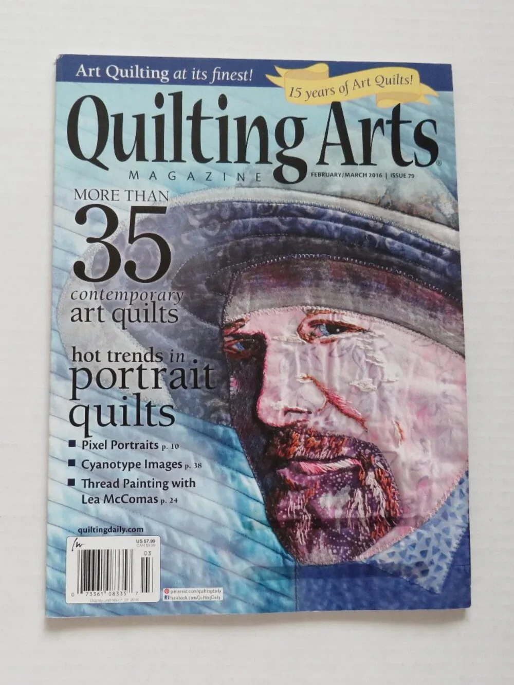 Quilting Arts Magazine February/March 2016 Issue 79